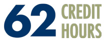 62 credit hours are required to complete this program