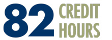 82 credit hours are required to complete this program
