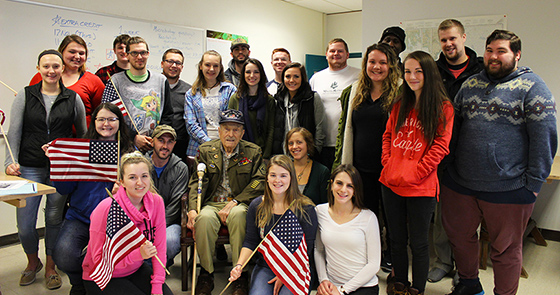 100-year-old D-Day veteran offers living history