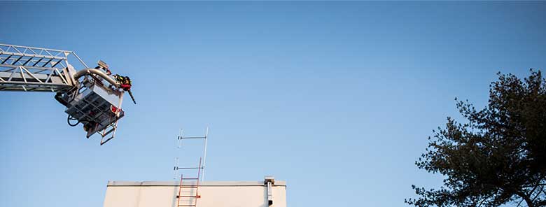 firefighter-on-crane-public-safety