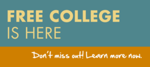 Free college button