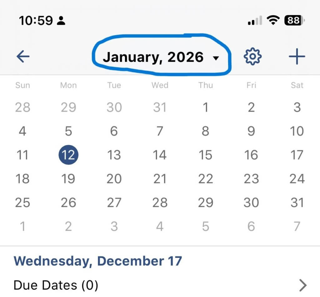 03 navigate to calendar
