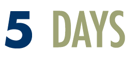Completion Time Graphic 5 DAYS